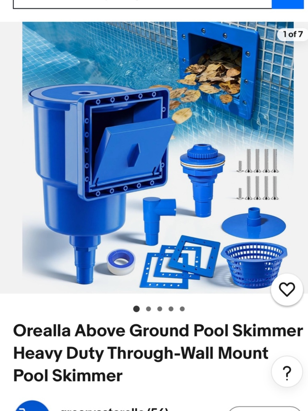 Orealla Above Ground Pool Skimmer kit